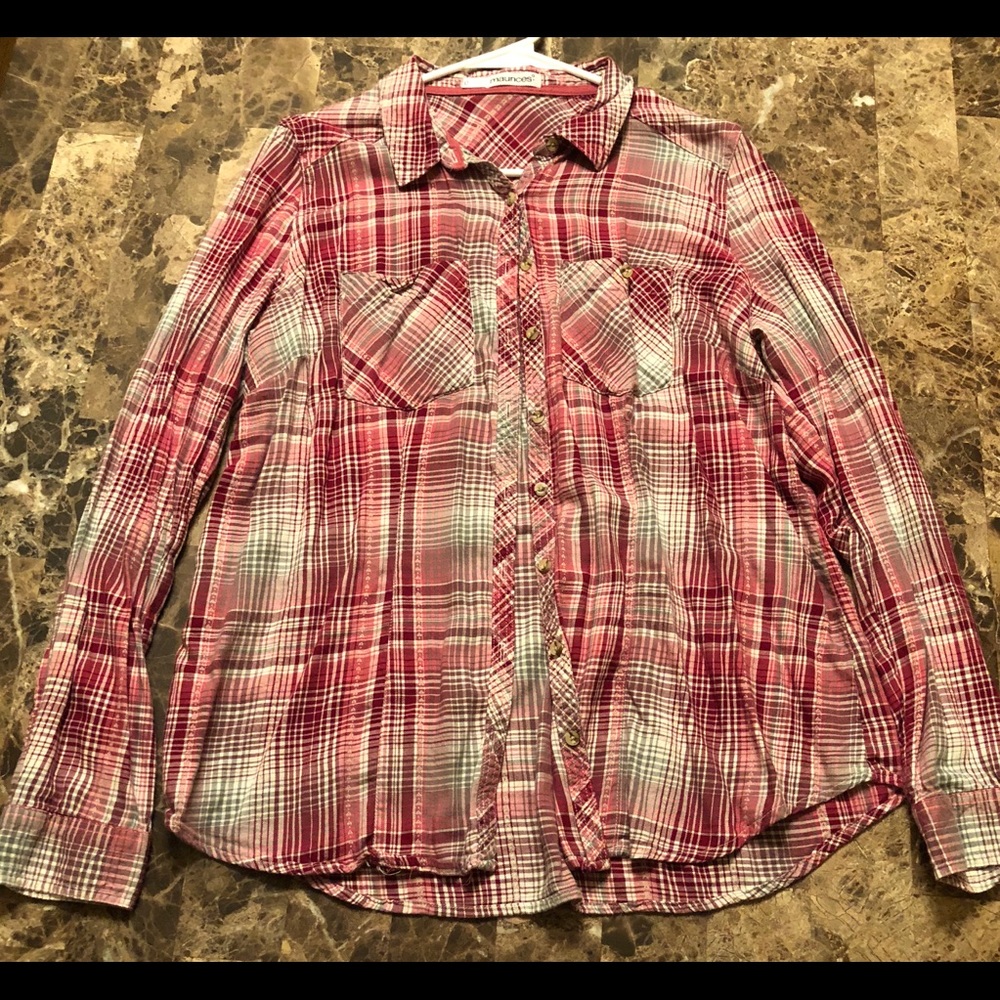 Maurices button up shirt. Size 0.